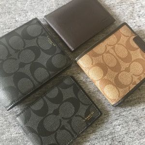 Coach men’s wallets